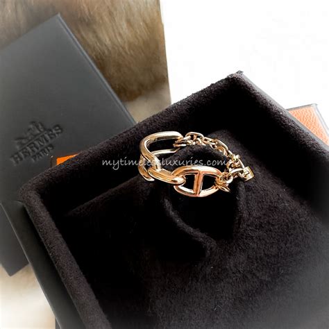 hermes chaine d'ancre chaos ring